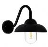 Loka Aluminium Barn Black Wall Light